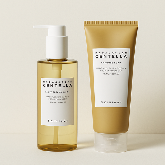 Combo doble limpieza (Espuma+Aceite limpiadora)