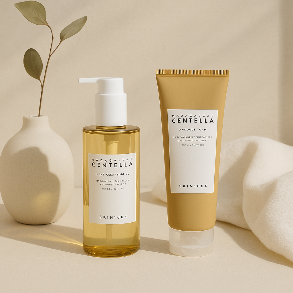 Combo doble limpieza (Espuma+Aceite limpiadora)