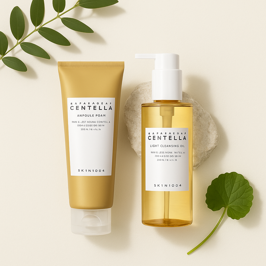 Combo doble limpieza (Espuma+Aceite limpiadora)